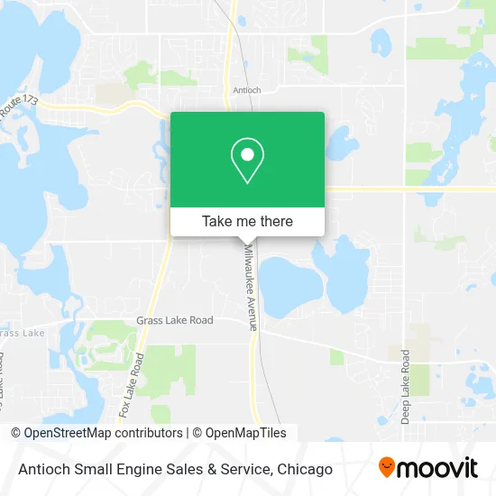 Antioch Small Engine Sales & Service map