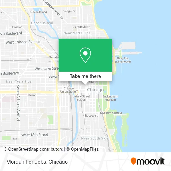 Morgan For Jobs map