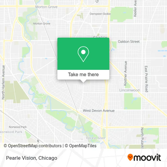 Pearle Vision map