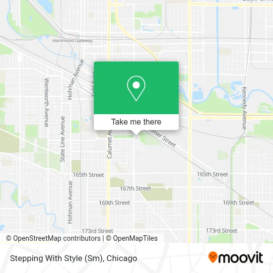 Stepping With Style (Sm) map