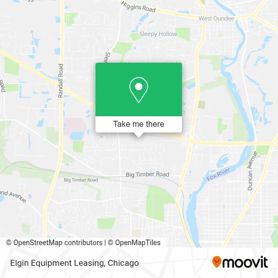 Elgin Equipment Leasing map