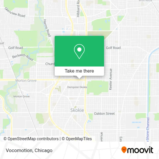 Vocomotion map