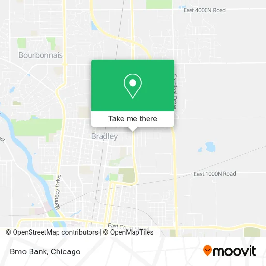 Bmo Bank map