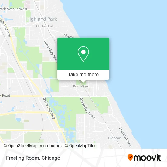 Freeling Room map