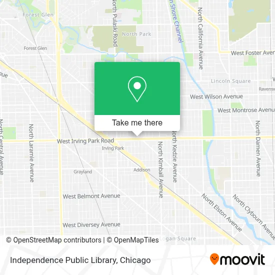 Independence Public Library map