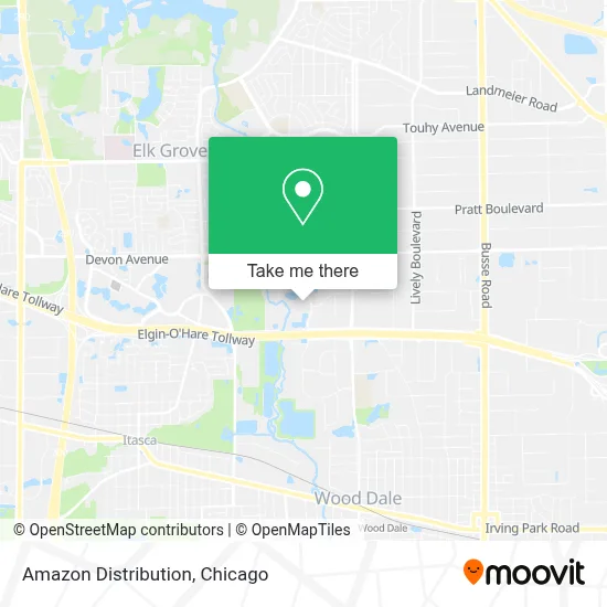 Amazon Distribution map