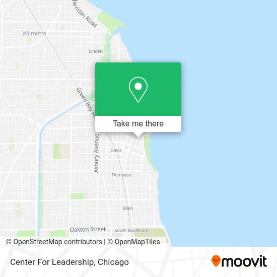 Center For Leadership map