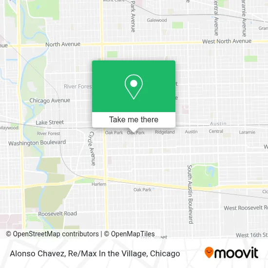 Alonso Chavez, Re / Max In the Village map