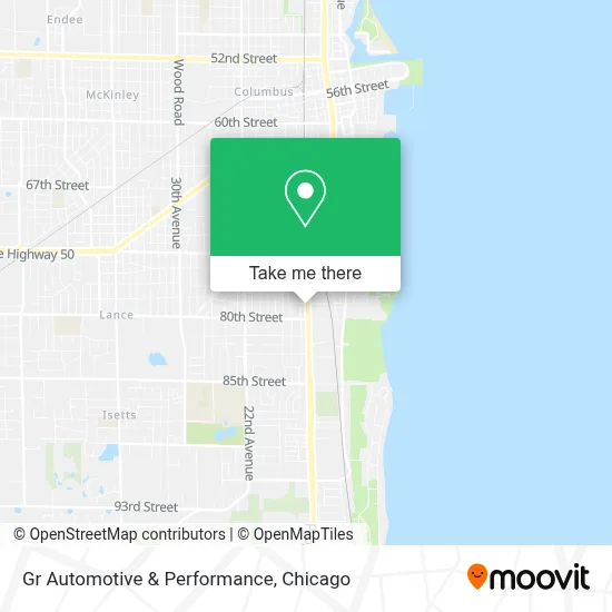 Gr Automotive & Performance map