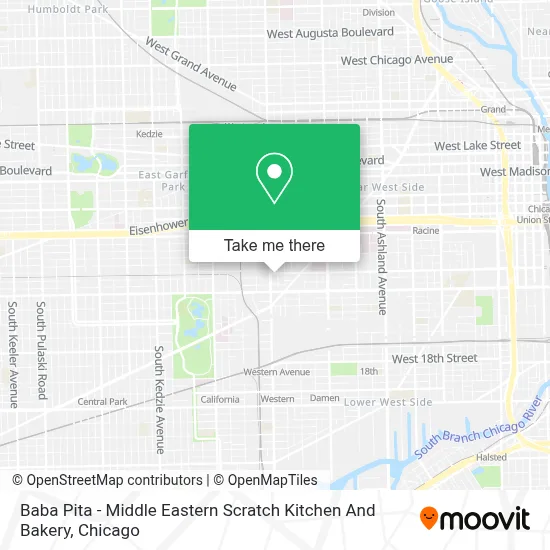 Baba Pita - Middle Eastern Scratch Kitchen And Bakery map
