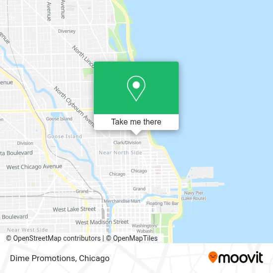 Dime Promotions map