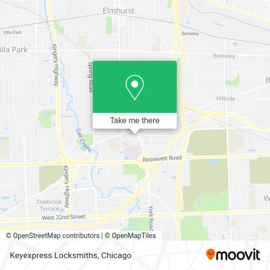 Keyexpress Locksmiths map