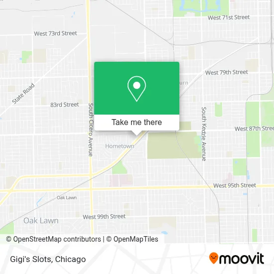 Gigi's Slots map