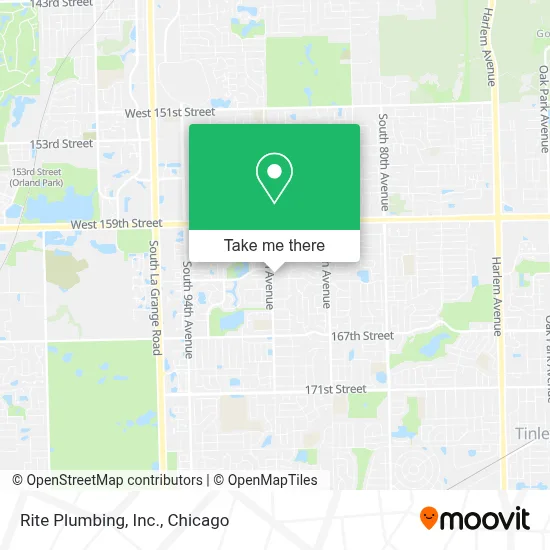 Rite Plumbing, Inc. map