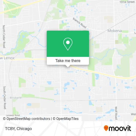 Tcby map