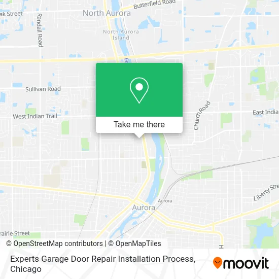 Experts Garage Door Repair Installation Process map