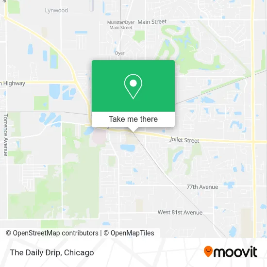 The Daily Drip map
