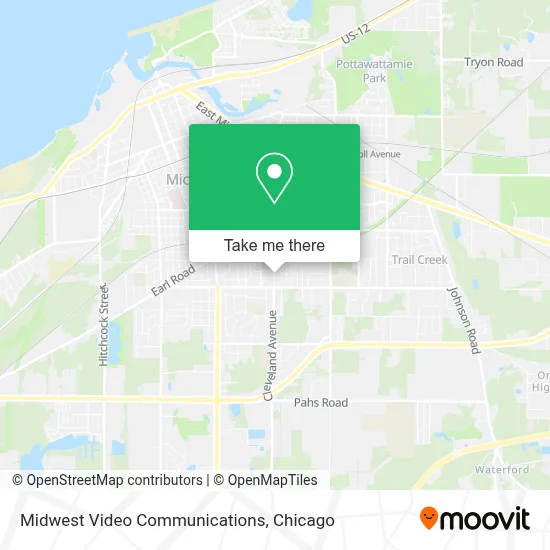 Midwest Video Communications map