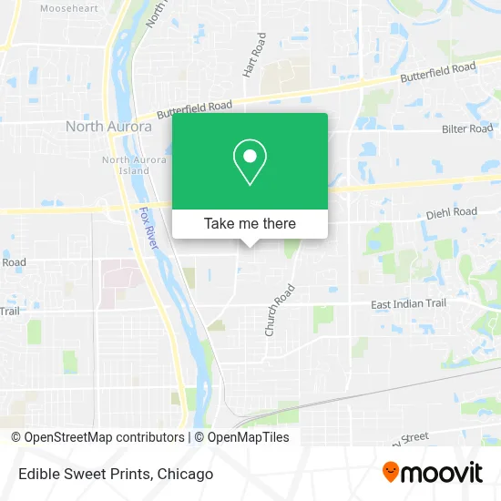 Edible Sweet Prints map