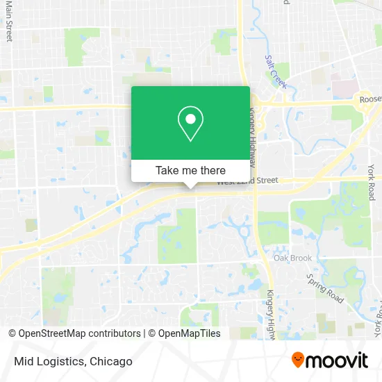 Mid Logistics map