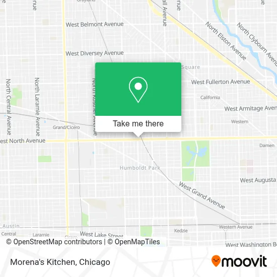 Morena's Kitchen map