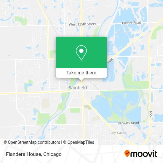 Flanders House map