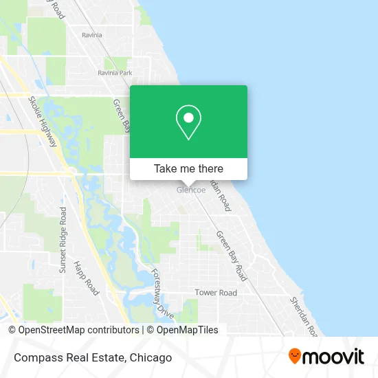 Compass Real Estate map