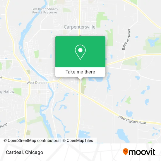 Cardeal map