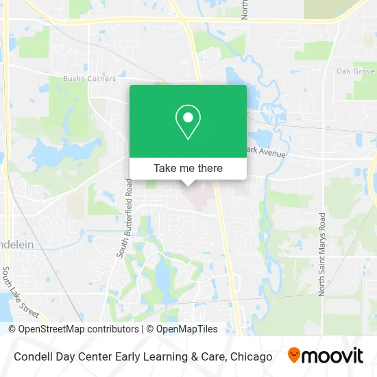 Condell Day Center Early Learning & Care map