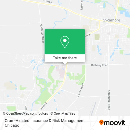 Crum-Halsted Insurance & Risk Management map