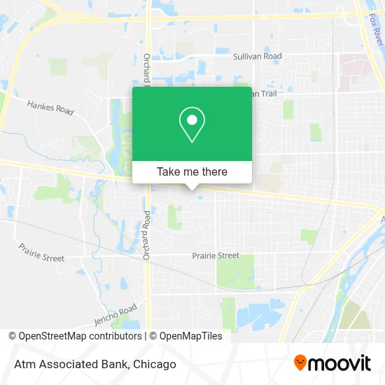 Atm Associated Bank map