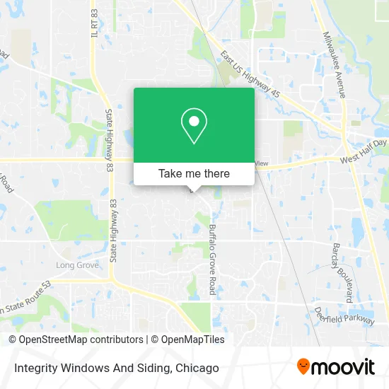 Integrity Windows And Siding map