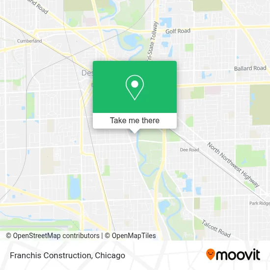 Franchis Construction map