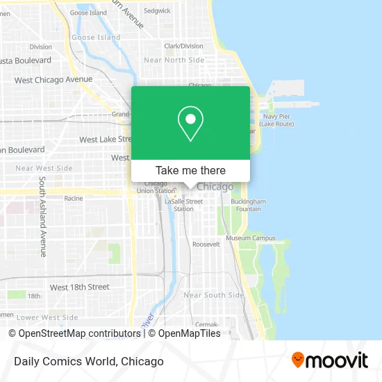Daily Comics World map