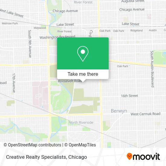 Creative Realty Specialists map