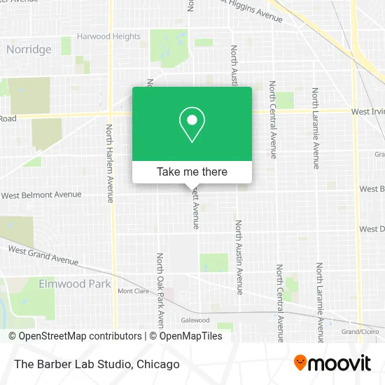 The Barber Lab Studio map