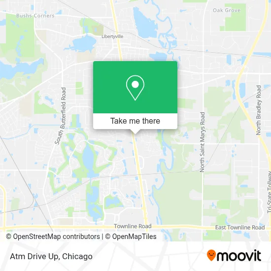 Atm Drive Up map