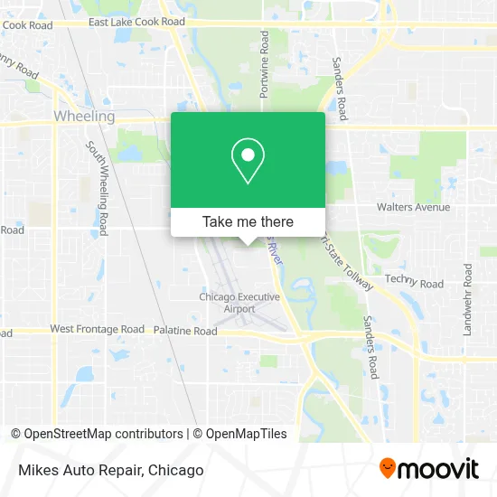 Mikes Auto Repair map