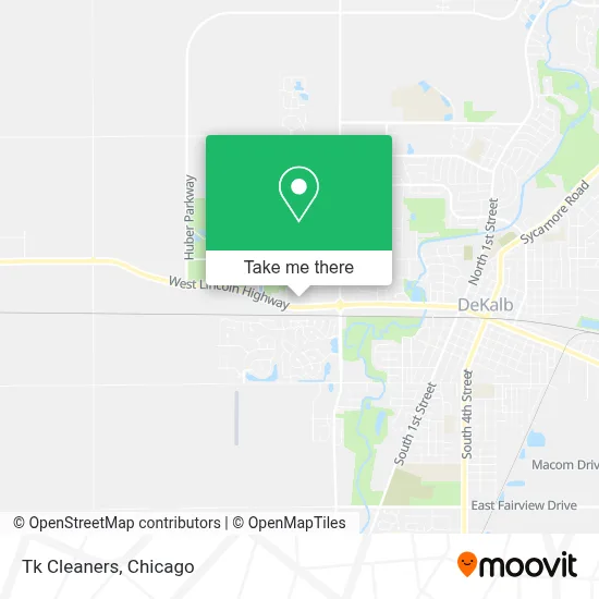Tk Cleaners map