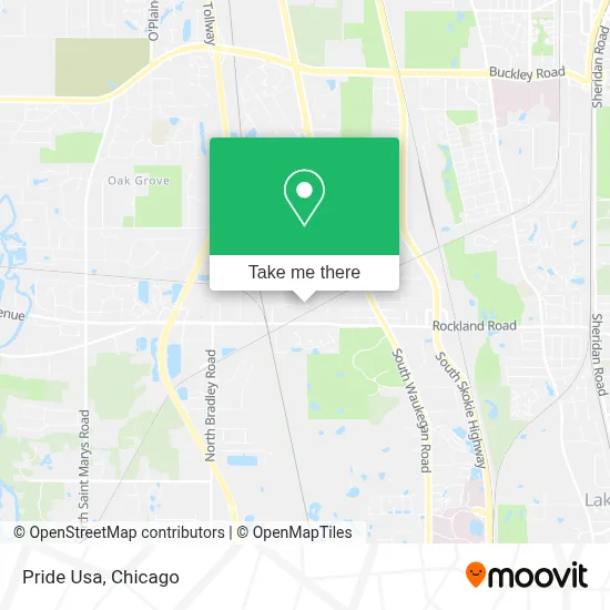 Pride Usa map