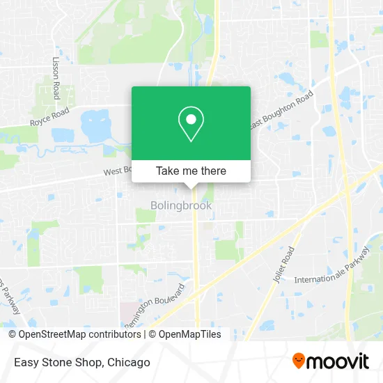 Easy Stone Shop map
