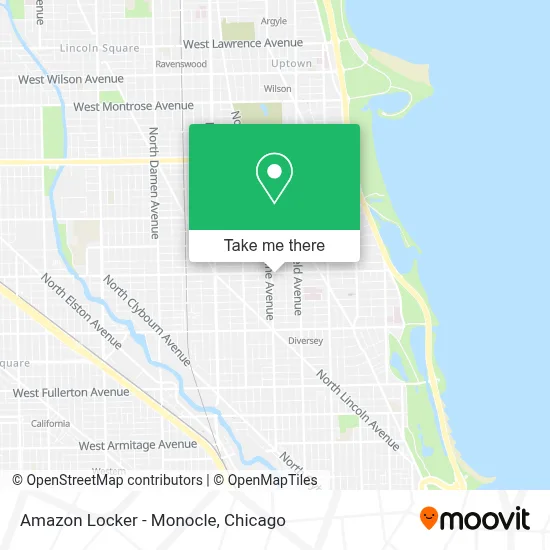 Amazon Locker - Monocle map
