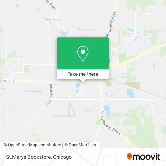 St.Marys Bookstore map