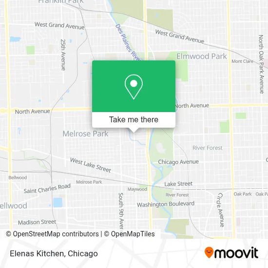 Elenas Kitchen map