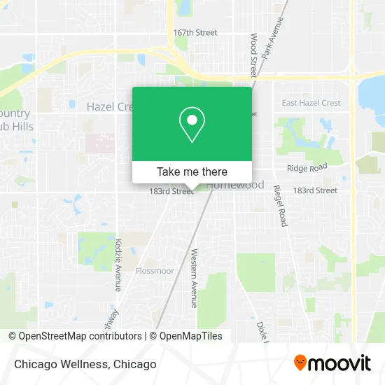 Chicago Wellness map