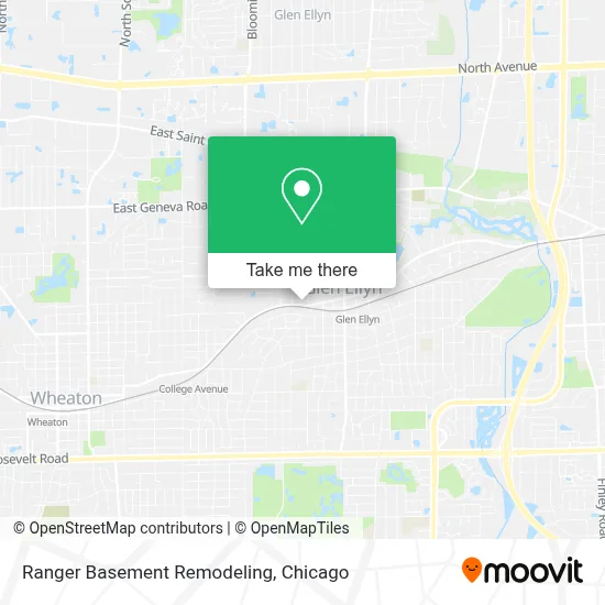 Ranger Basement Remodeling map