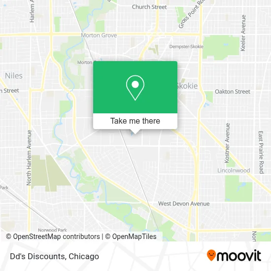 Dd's Discounts map