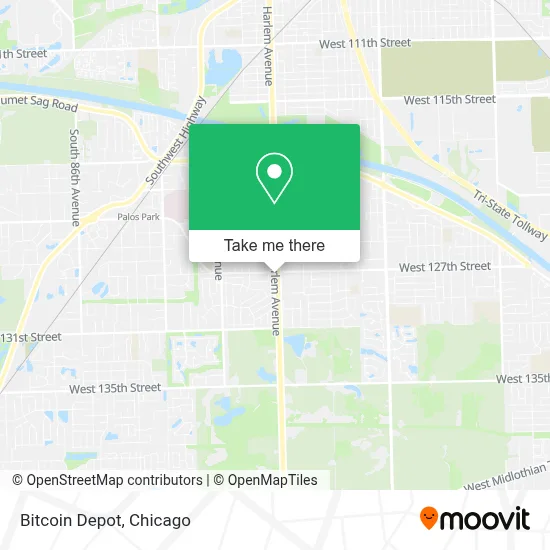 Bitcoin Depot map