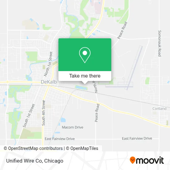 Unified Wire Co map