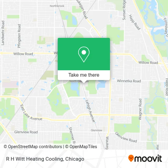 R H Witt Heating Cooling map